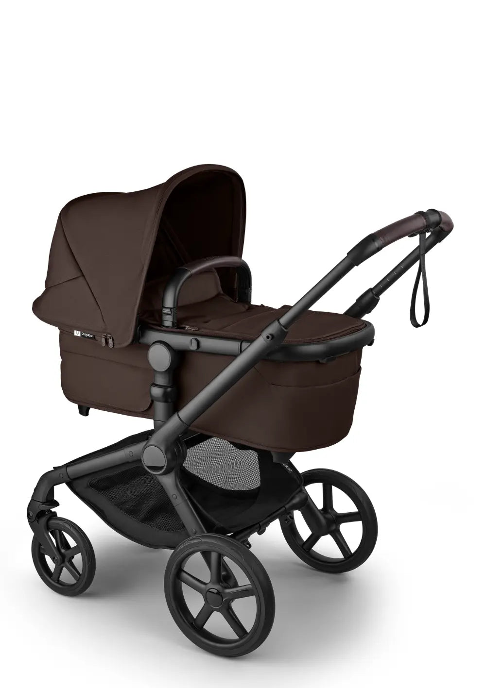Bugaboo Fox 5 Renew Kinderwagen-Set Schwarz / Cocoa Brown
