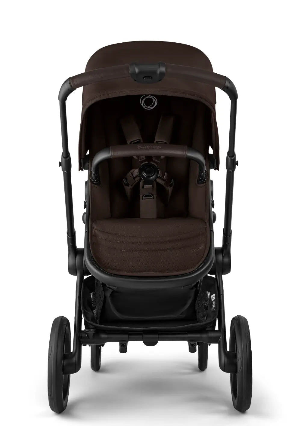 Bugaboo Fox 5 Renew Kinderwagen-Set Schwarz / Cocoa Brown