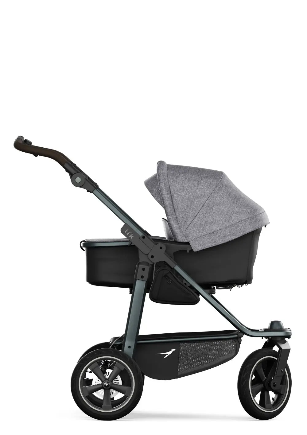 TFK Kinderwagen-Set 'Mono 3' Premium Grau