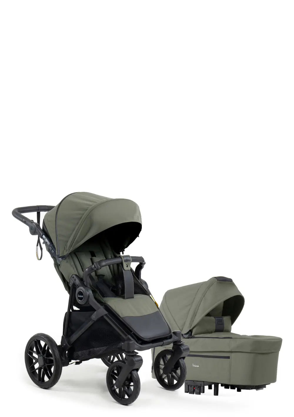 Emmaljunga Kinderwagen 'SONIC STROLLER KOMBI 310' Urban Green
