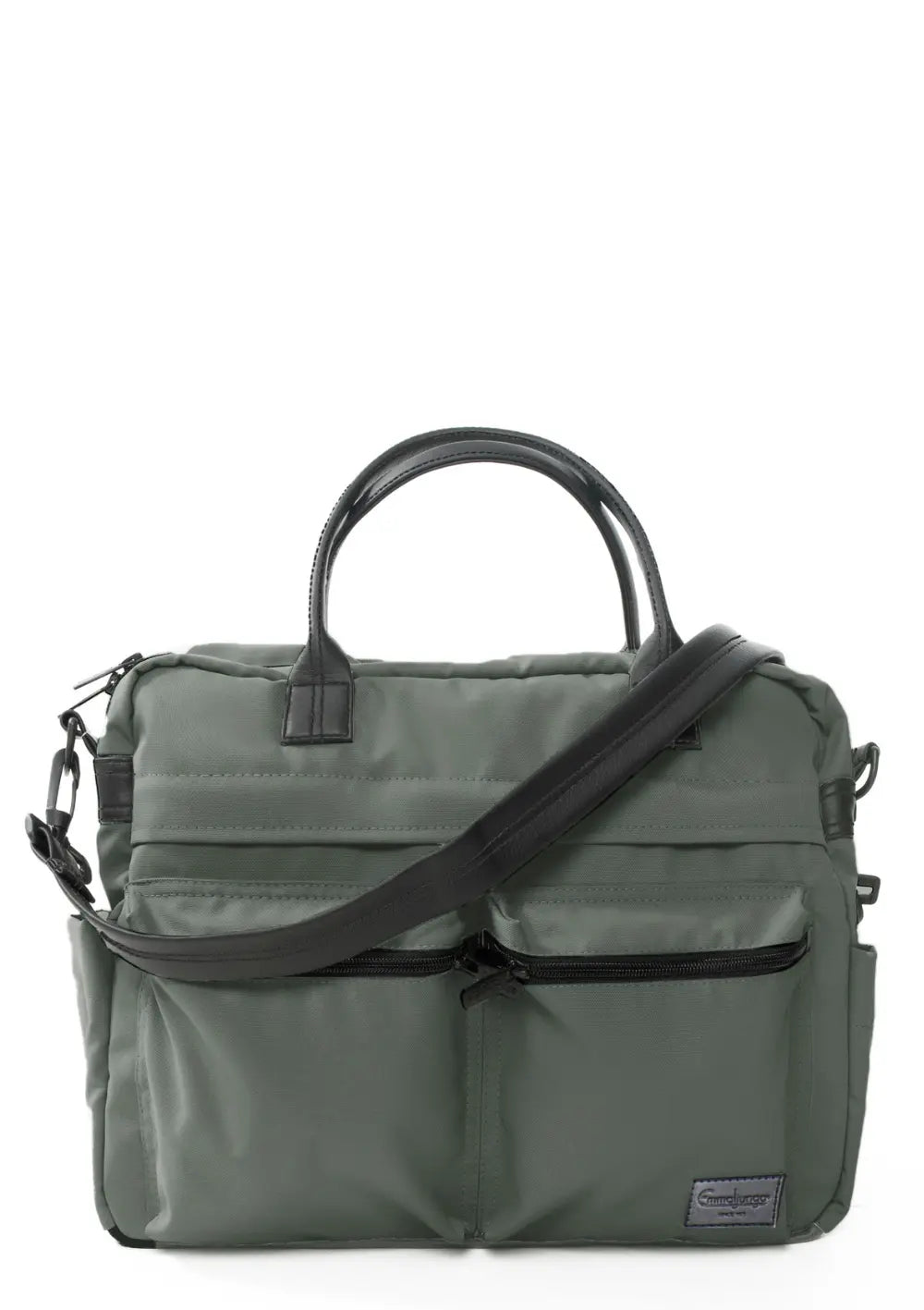 Emmaljunga Wickeltasche 'Travel' Urban Green