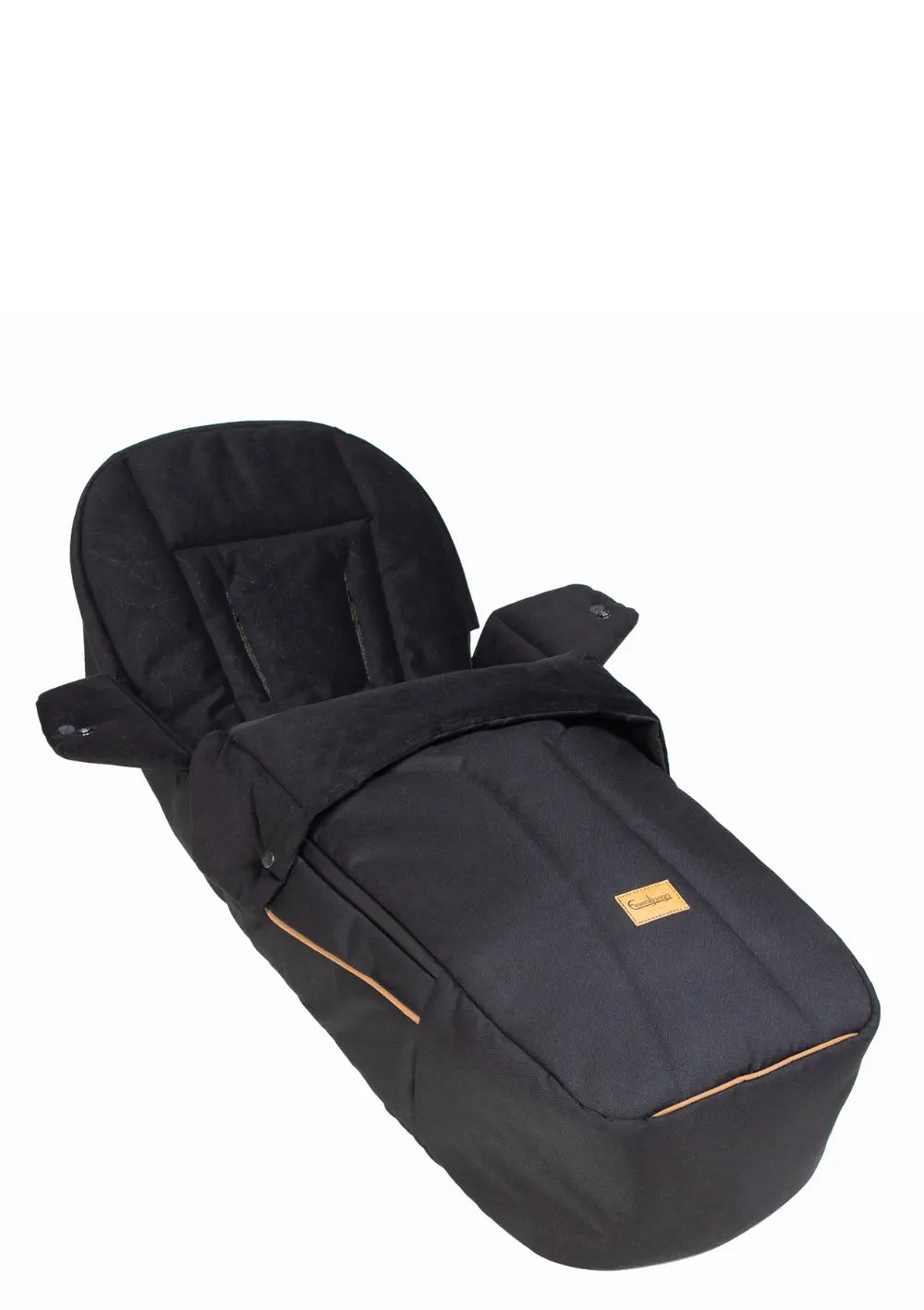 Emmaljunga Fußsack 'ERGO+' Outdoor Black