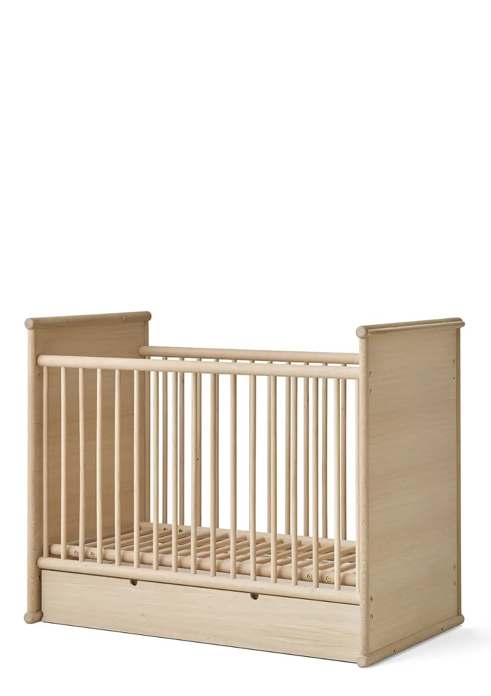 Oliver Furniture Baby- und Kinderbett 'Camp Novel' Eiche 120 x 60 cm