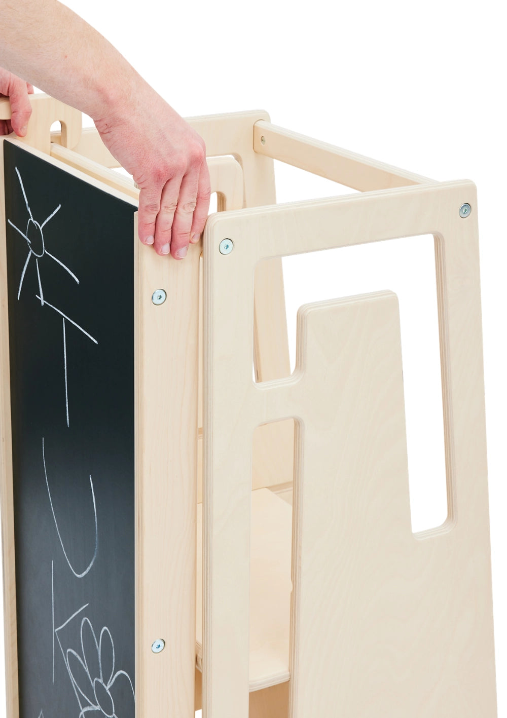 Tuki Rutsche mit Maltafel für Lernturm