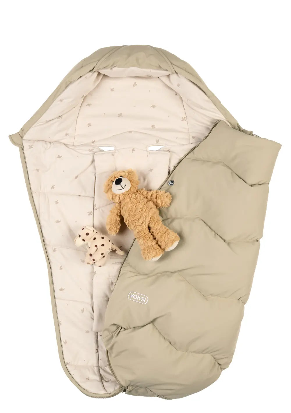 Voksi Fußsack 'Explorer' Seashell Sand Clover
