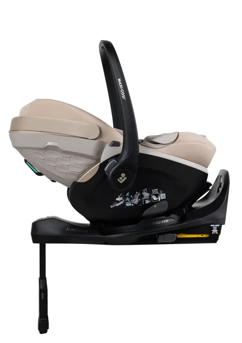 Joolz x Maxi-Cosi Babyschale 'Pebble Slide Pro' Sandy Taupe