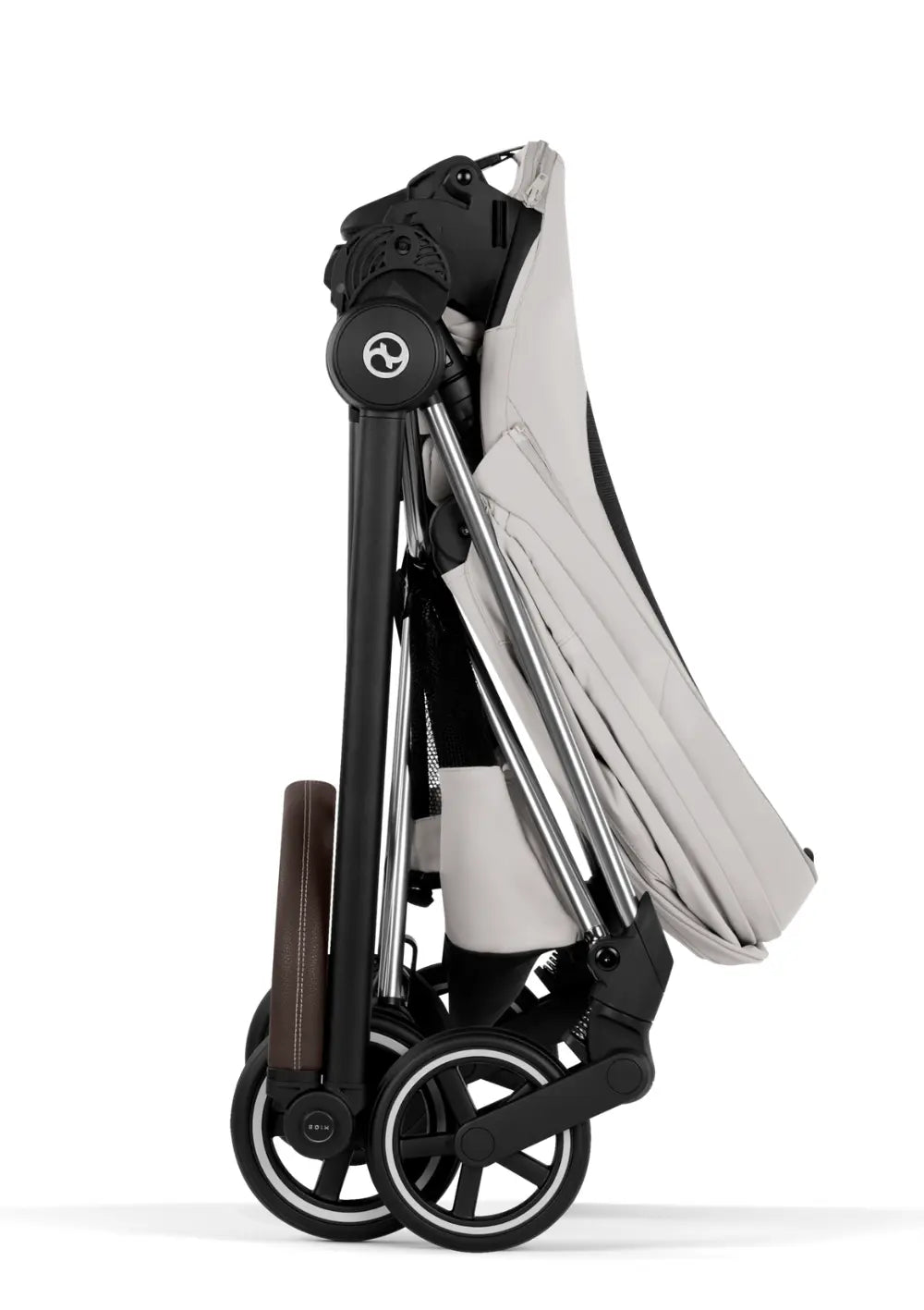 Cybex Kinderwagen-Set 'Mios' City Grey / Chrome Brown Frame