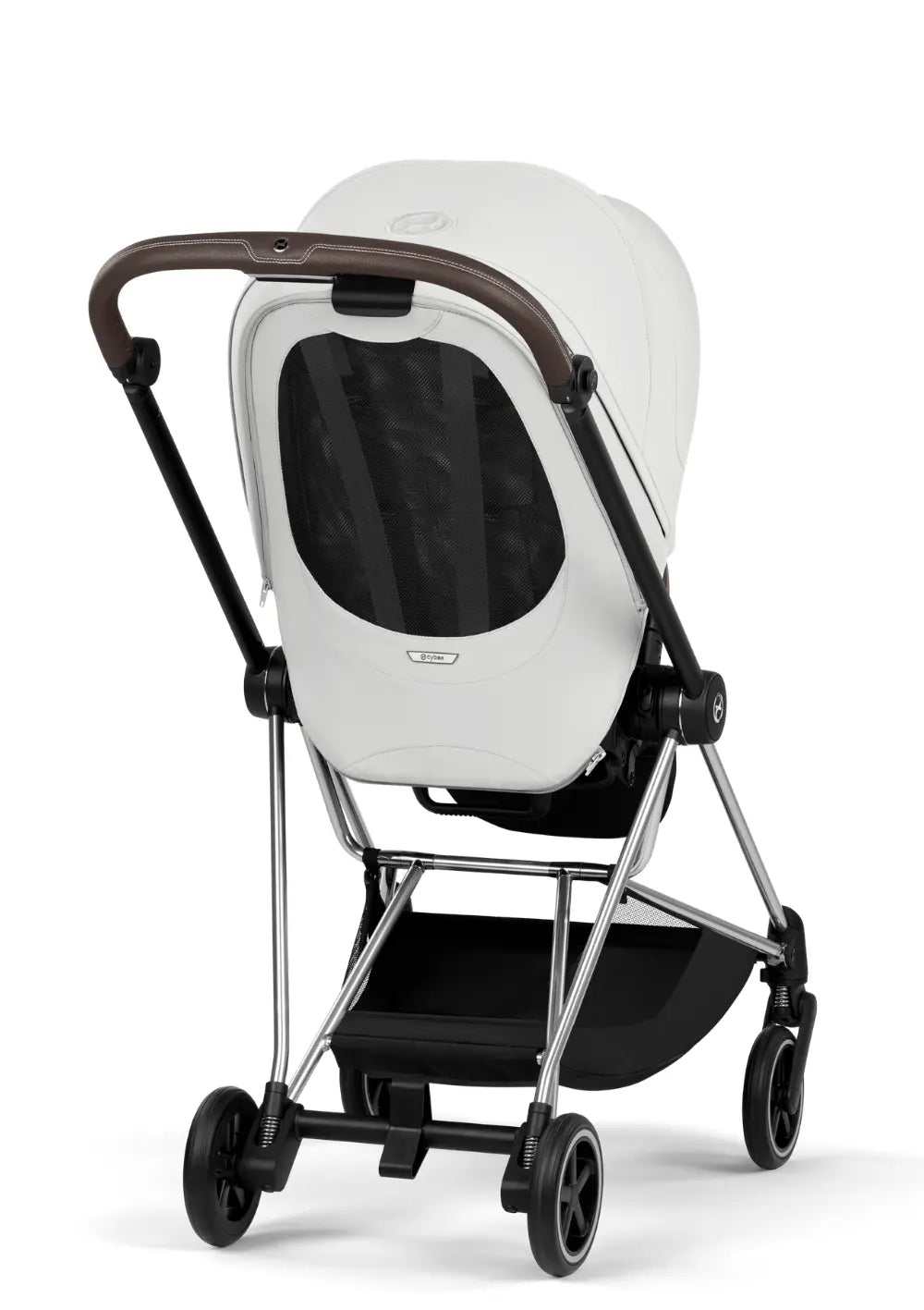 Cybex Kinderwagen-Set 'Mios' Off White / Chrome Brown Frame