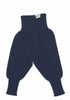 Merino Babyhose mit weichem Bund zum Mitwachsen Indigo