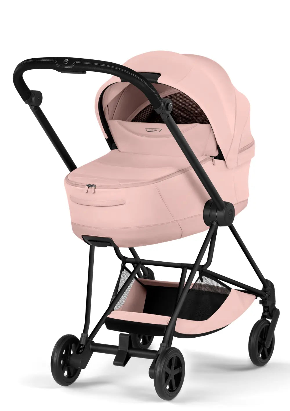 Cybex Kinderwagen-Set 'Mios' Peach Pink / Matt Black Frame