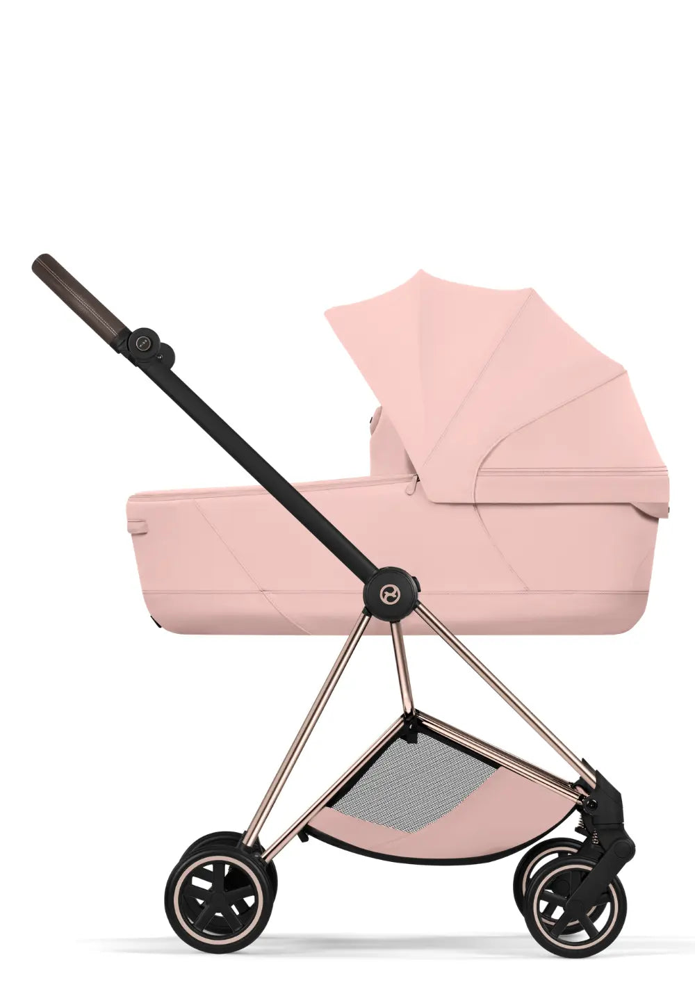 Cybex Kinderwagen-Set 'Mios' Peach Pink / Roségold Frame