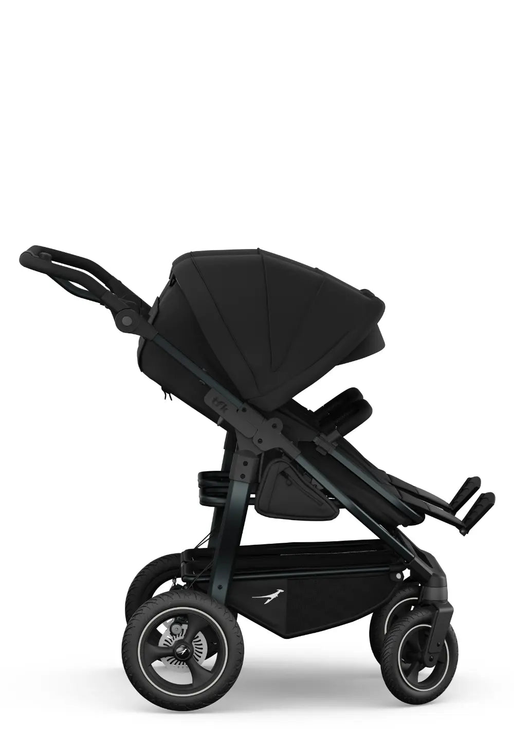 tfk Zwillings- und Geschwisterwagen-Set 'duo' Schwarz