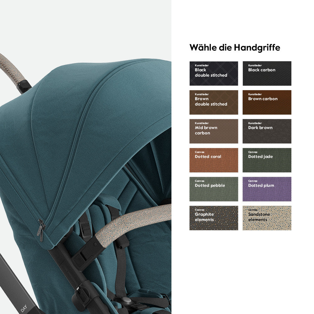 Joolz Day5 Style It Yourself - Wähle die Handgriffe und Bügel