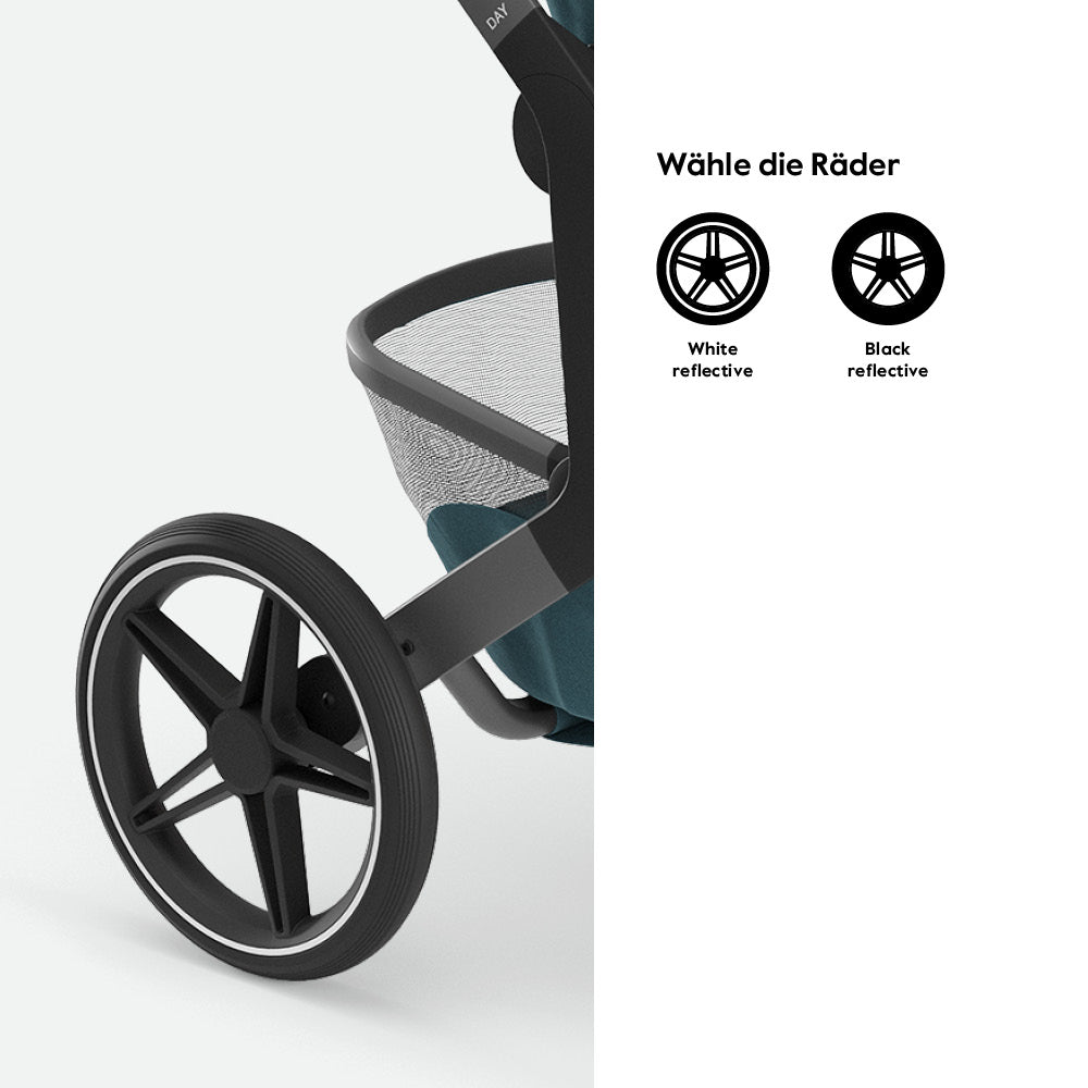 Joolz Day5 Style It Yourself - Wähle die Räder