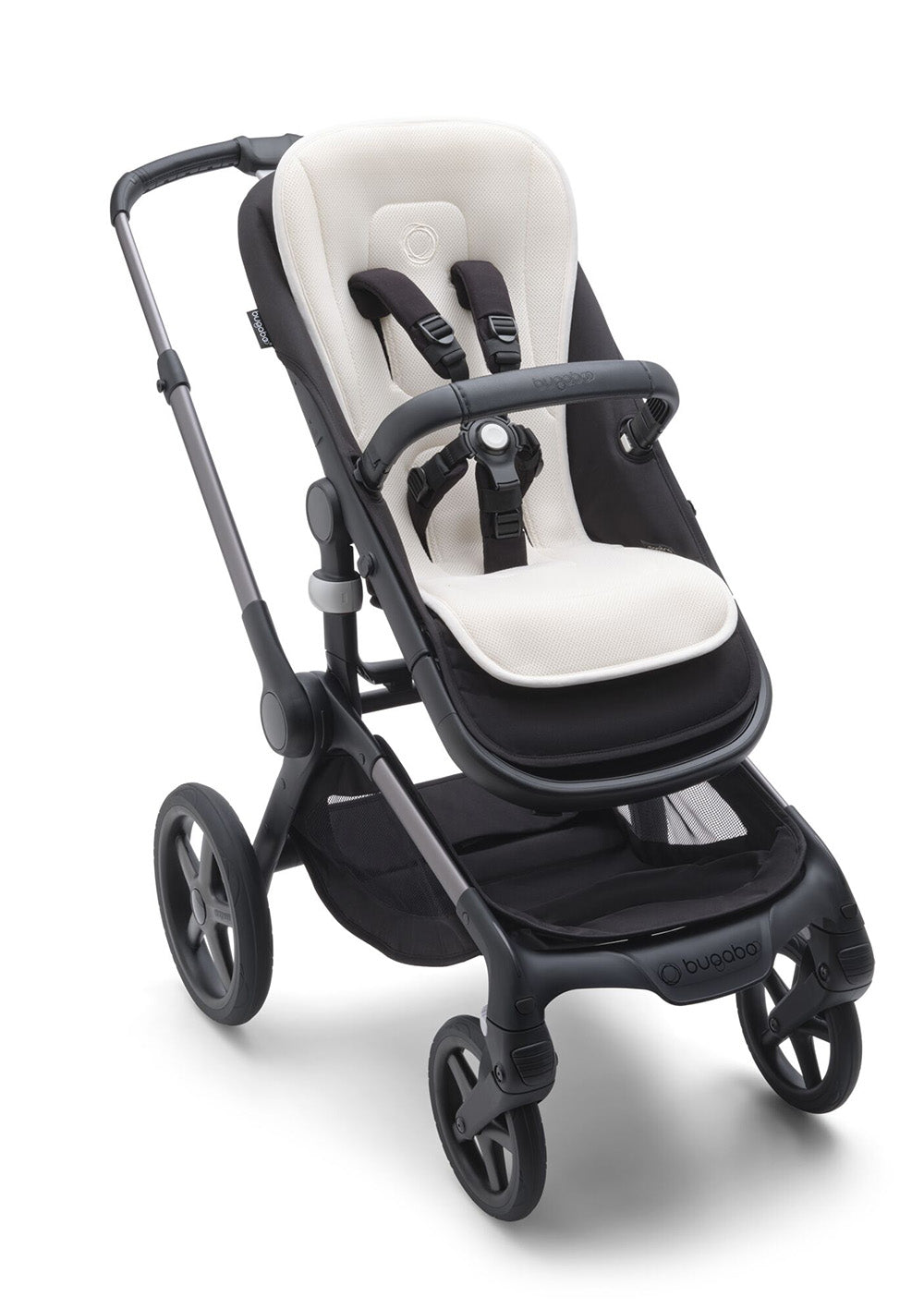 Doppel-Komfort Sitzauflage Reinweiß