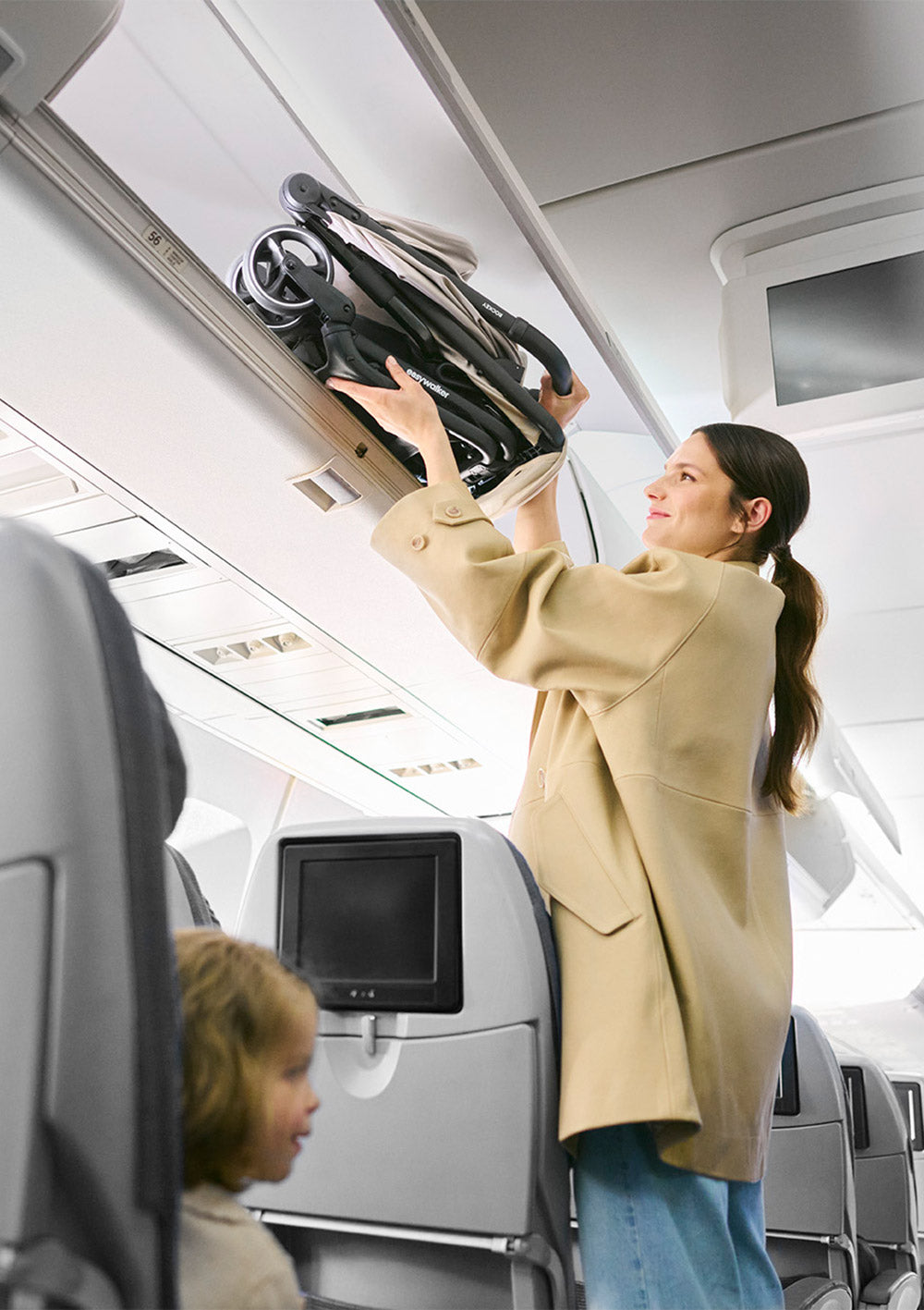 Easywalker Rockey S – Handgepäcksgröße – zum Reisen entwickelt