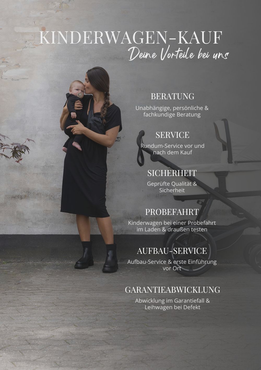 Kinderwagen-Kauf – Deine Vorteile bei KIND DER STADT