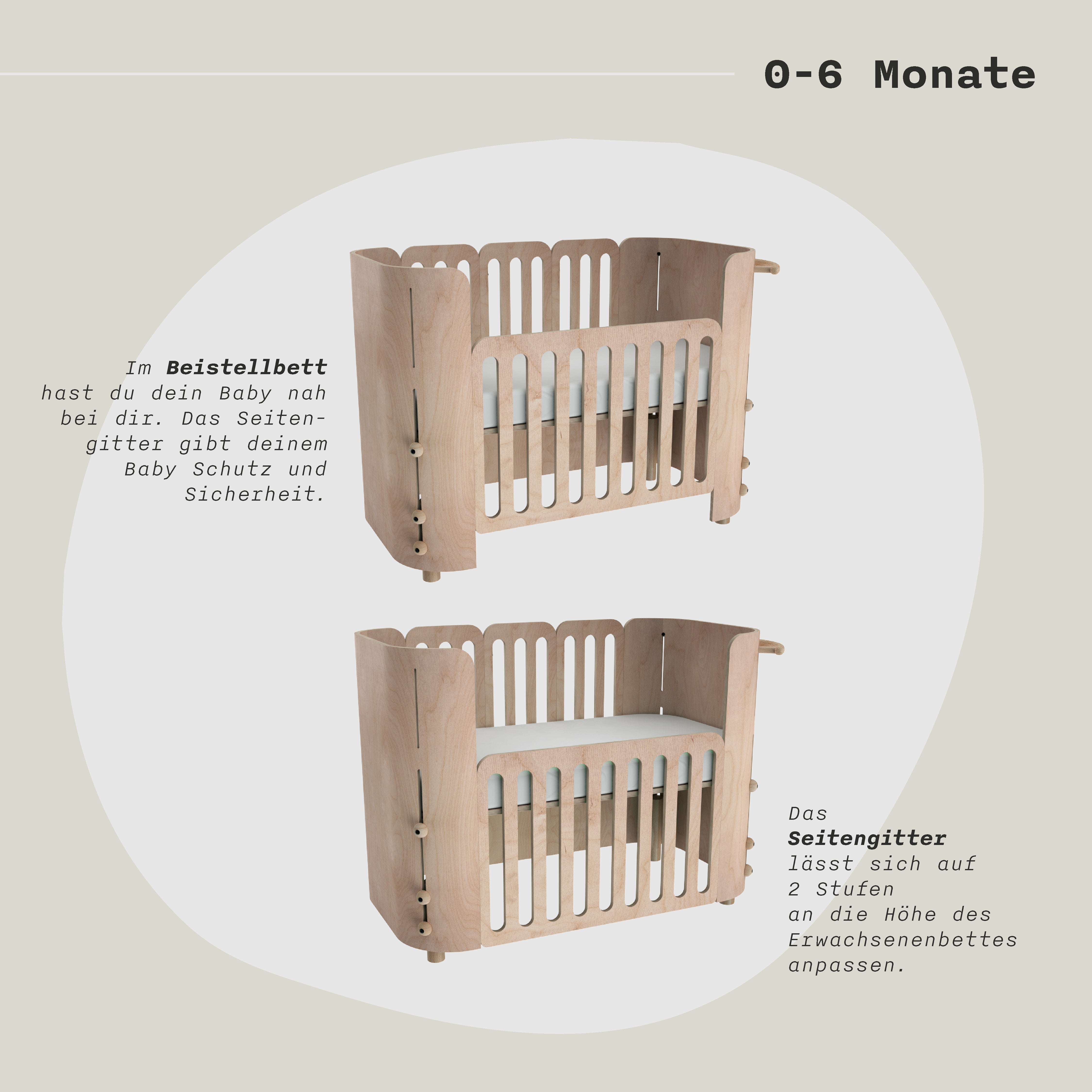 Nani Berlin Beistellbett