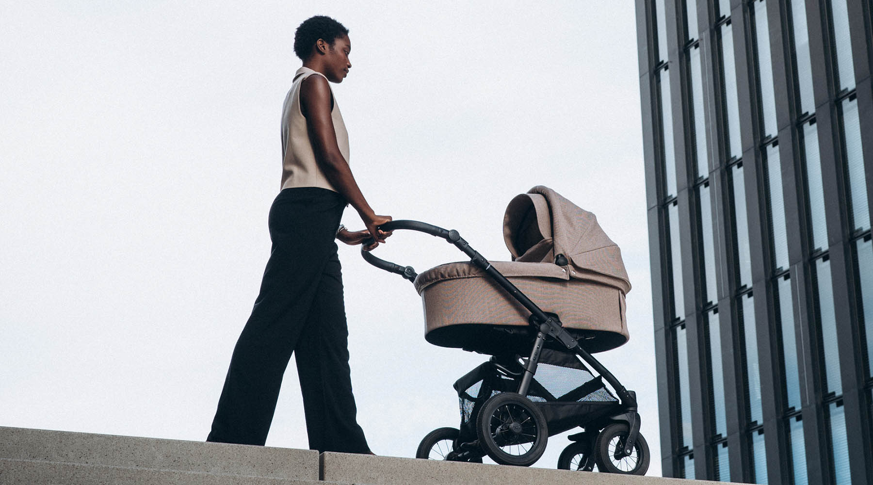 Nachhaltige Bio-Kinderwagen - im Bild: Kinderwagen von Angelcab