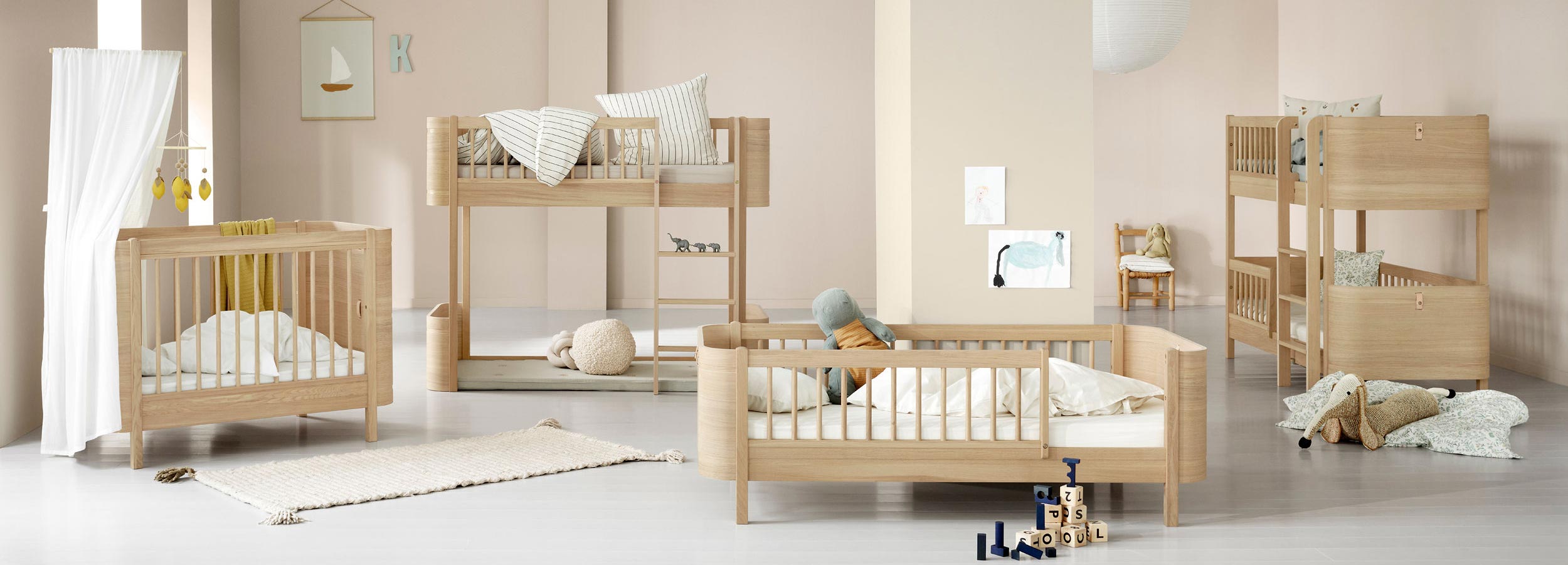 Oliver Furniture Mini+ Serie - Die Umbaumöglichkeiten für nachhaltige, langlebige Nutzung