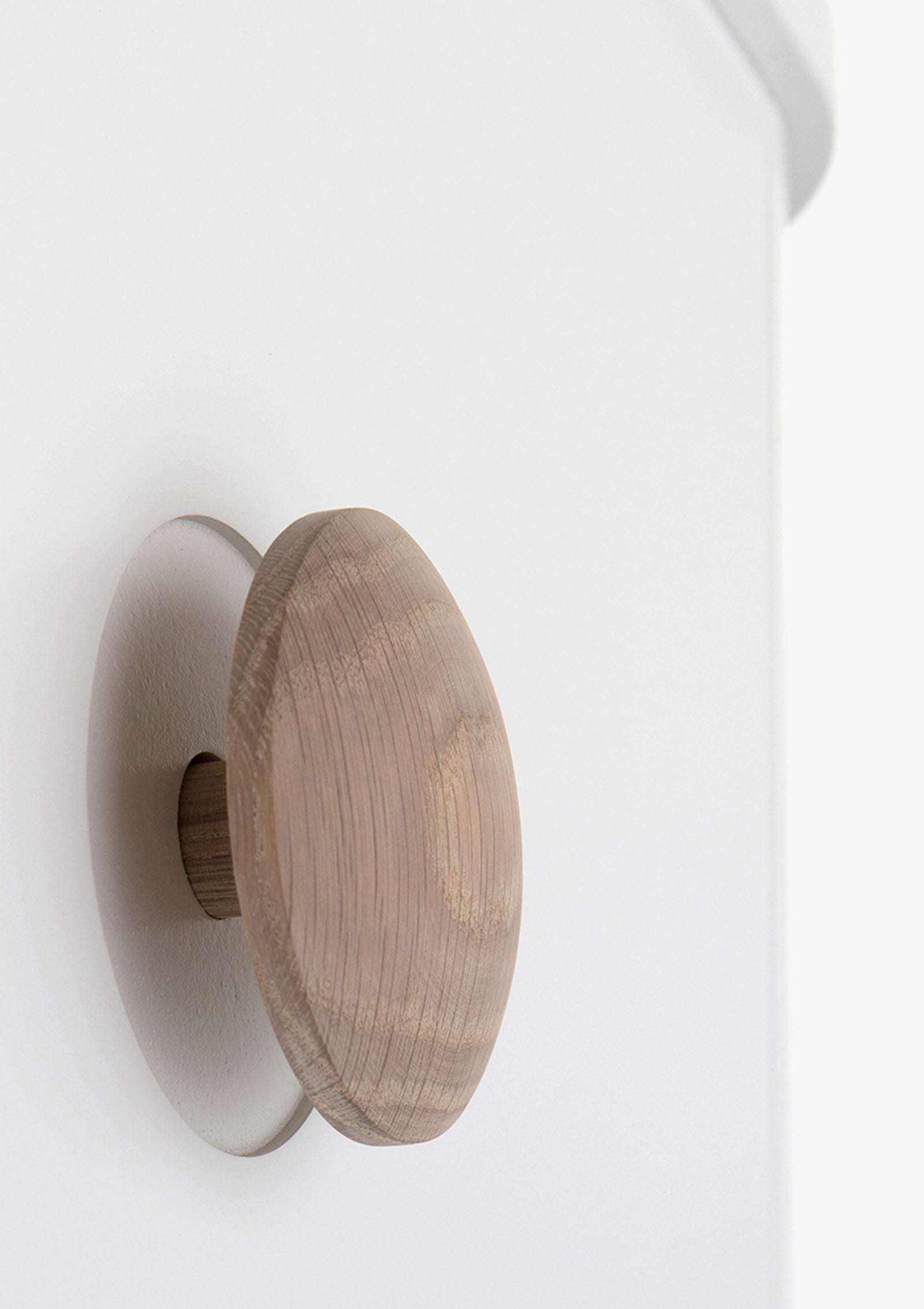 'Wood' Kommode 6 Schubladen weiß/Eiche