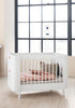 Babybett 'Wood Mini+' Weiß 122-162 x 68 cm