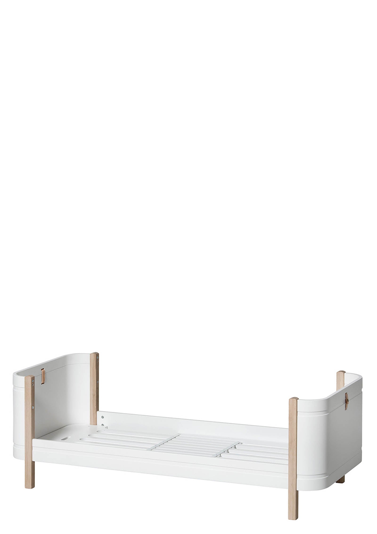 Oliver Furniture Wood Mini+ Juniorbett weiß/eiche