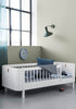 Juniorbett 'Wood Mini+' weiß 162 x 68 cm