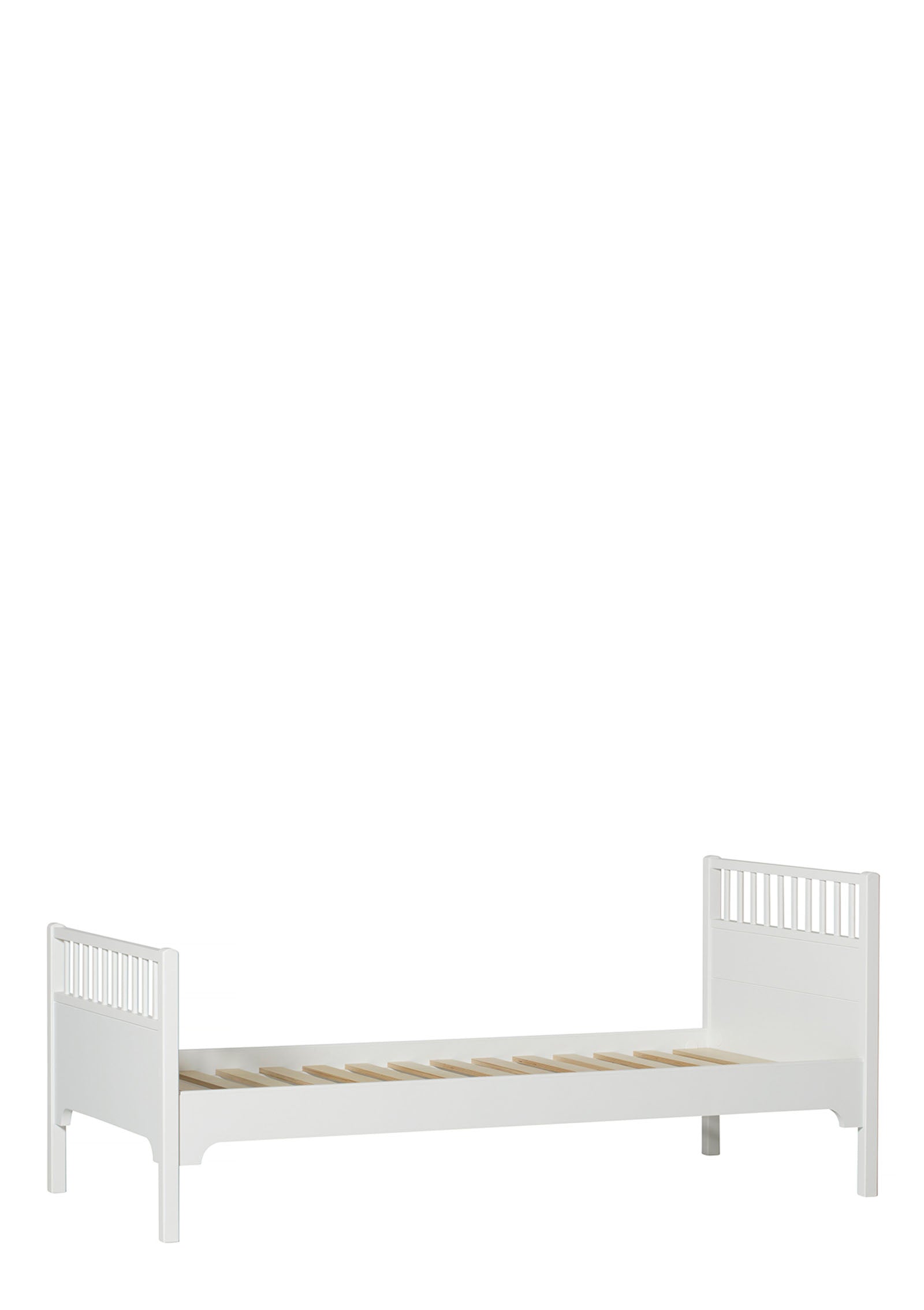 'Seaside' Einzelbett weiß