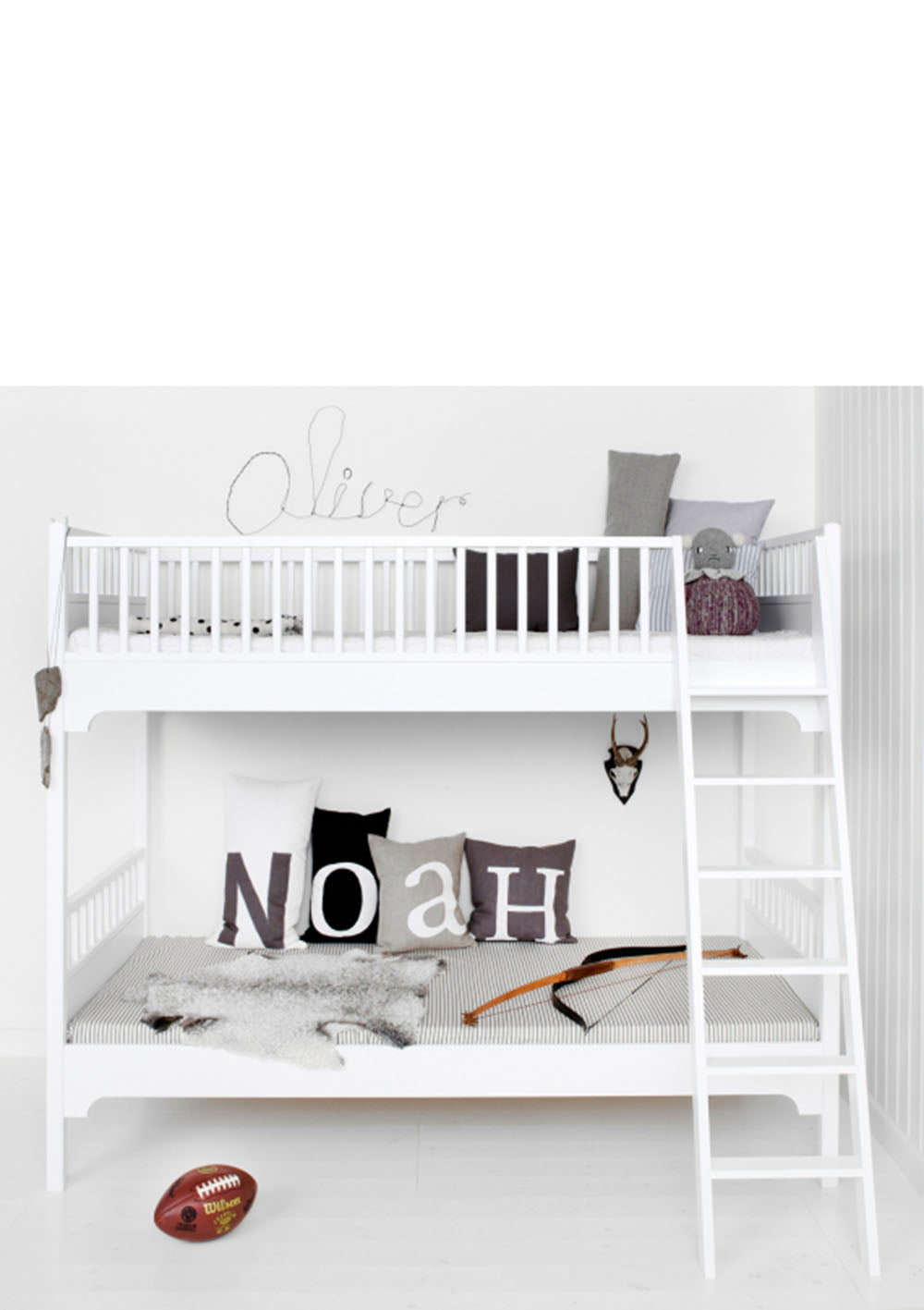 'Seaside' Etagenbett weiß