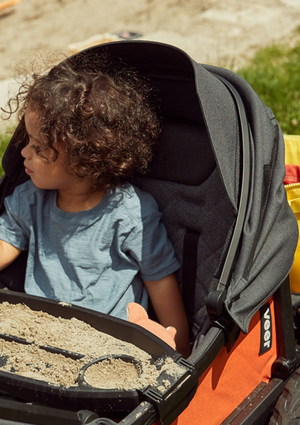 VEER Sonnenblende (Zusatz für das Sonnendach) dunkelgrau