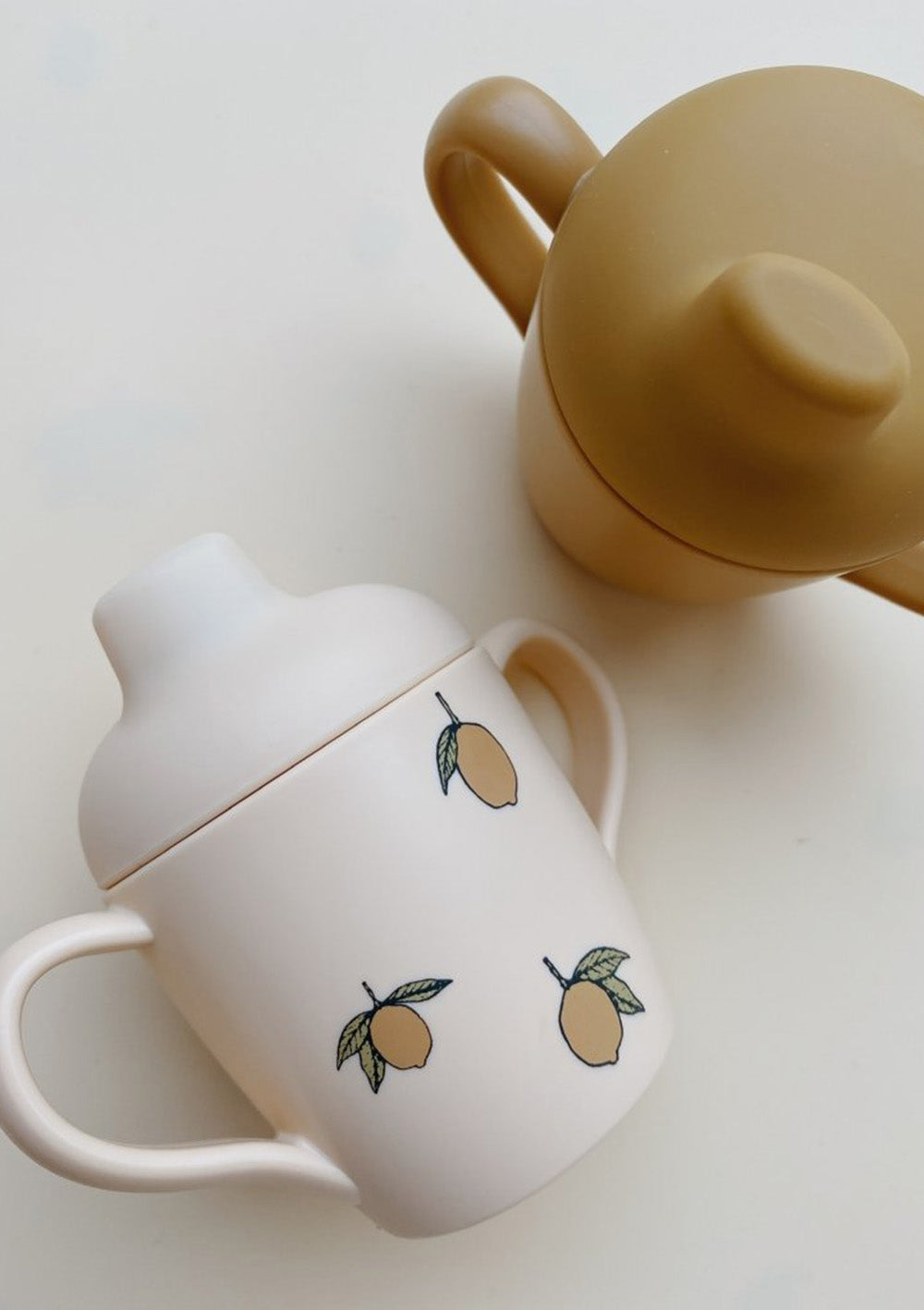 2er-Set Trinkbecher lemon