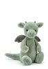 Drache Kuscheltier 'Bashful Dragon' medium