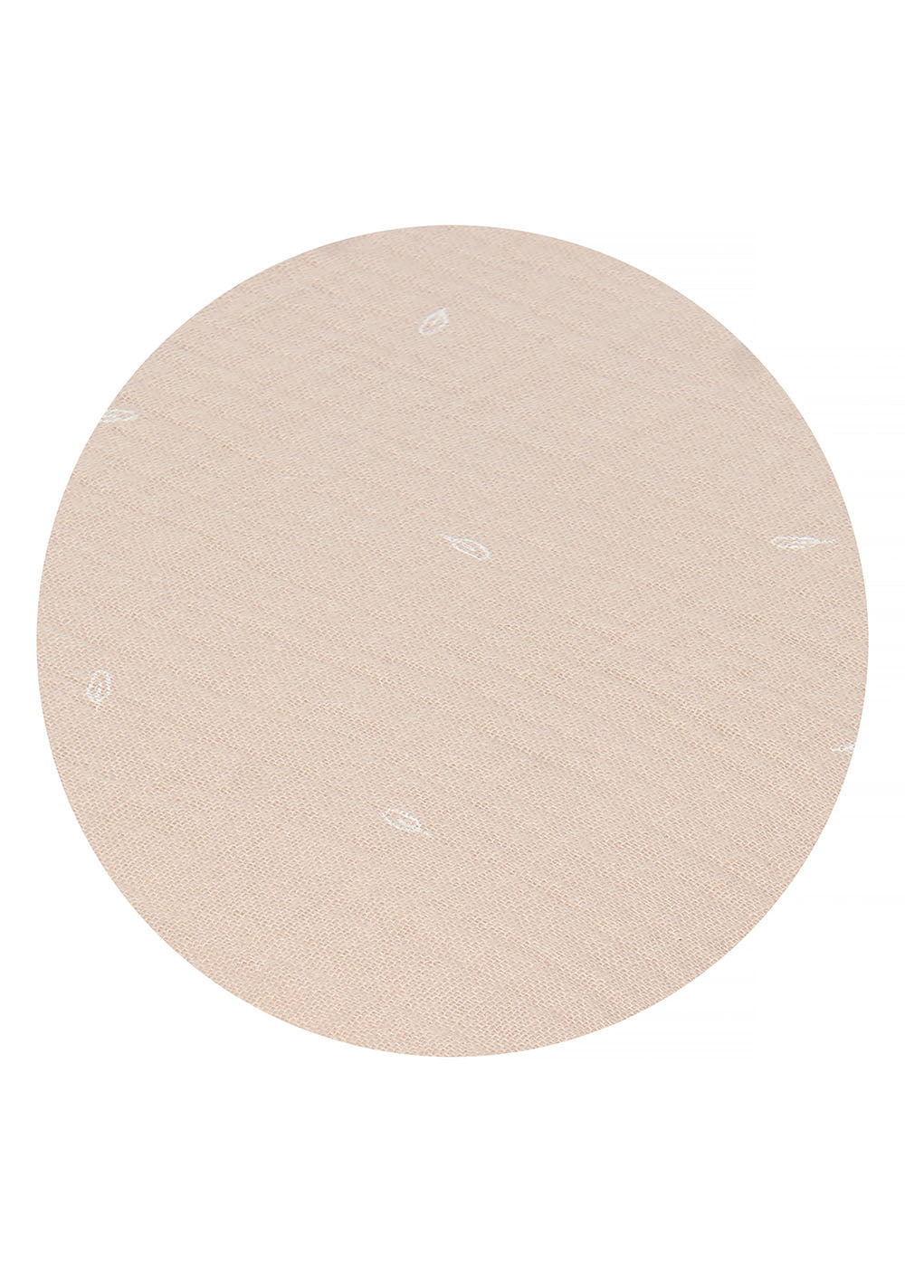 Mulltuch natural leaf 60 x 60 cm