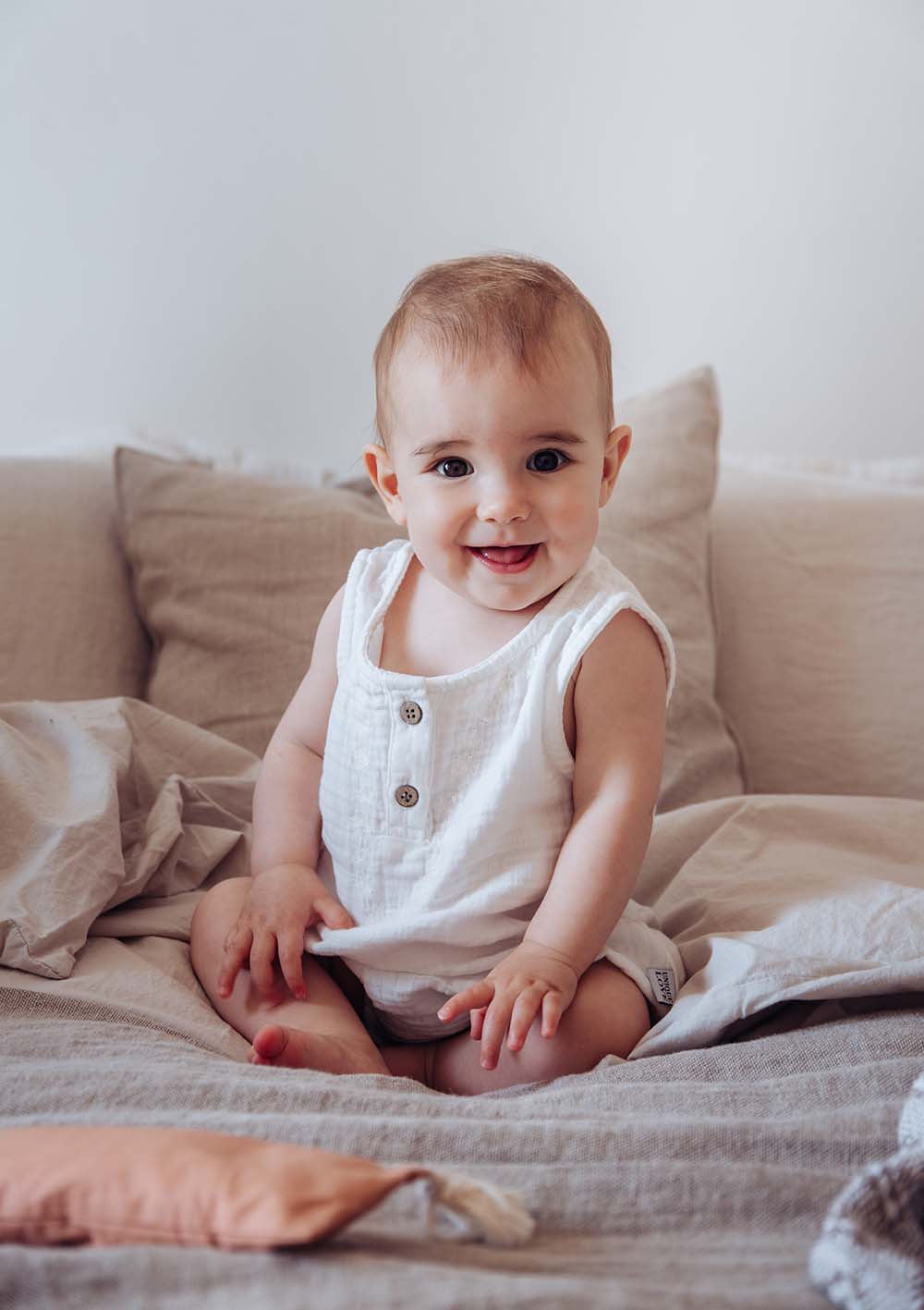 Musselin Body soft white