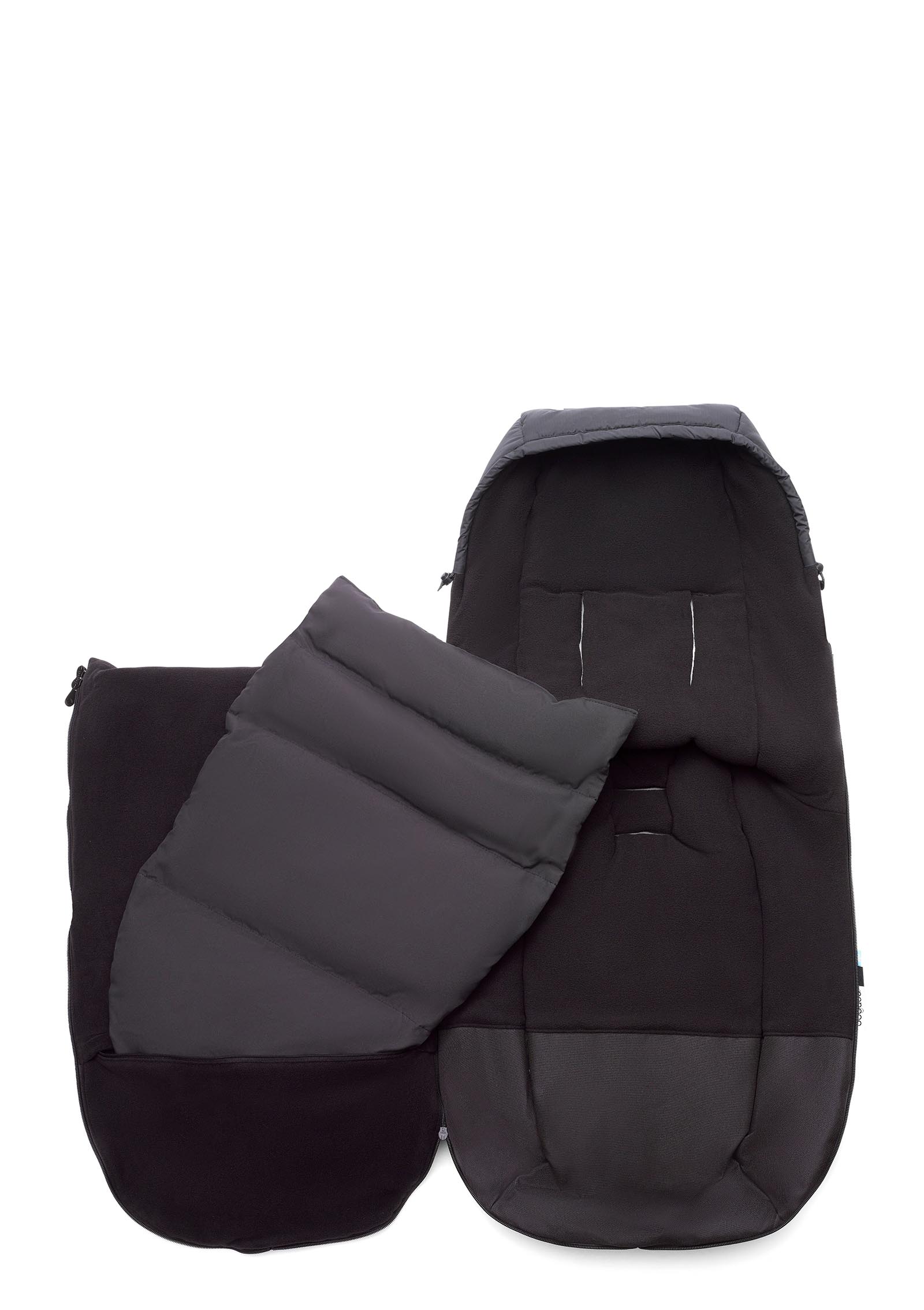 Performance Winter-Fußsack Mitternachtsschwarz