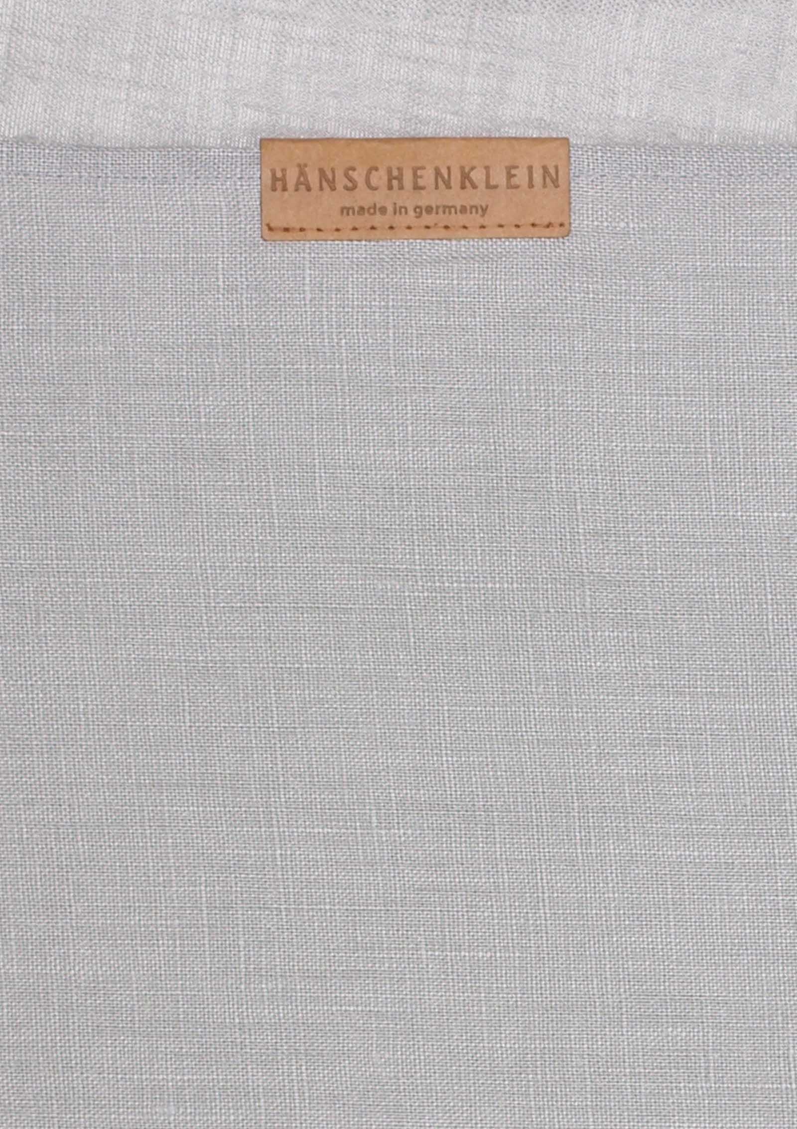 HänschenKlein Leinentragetuch 'Ash' hellgrau