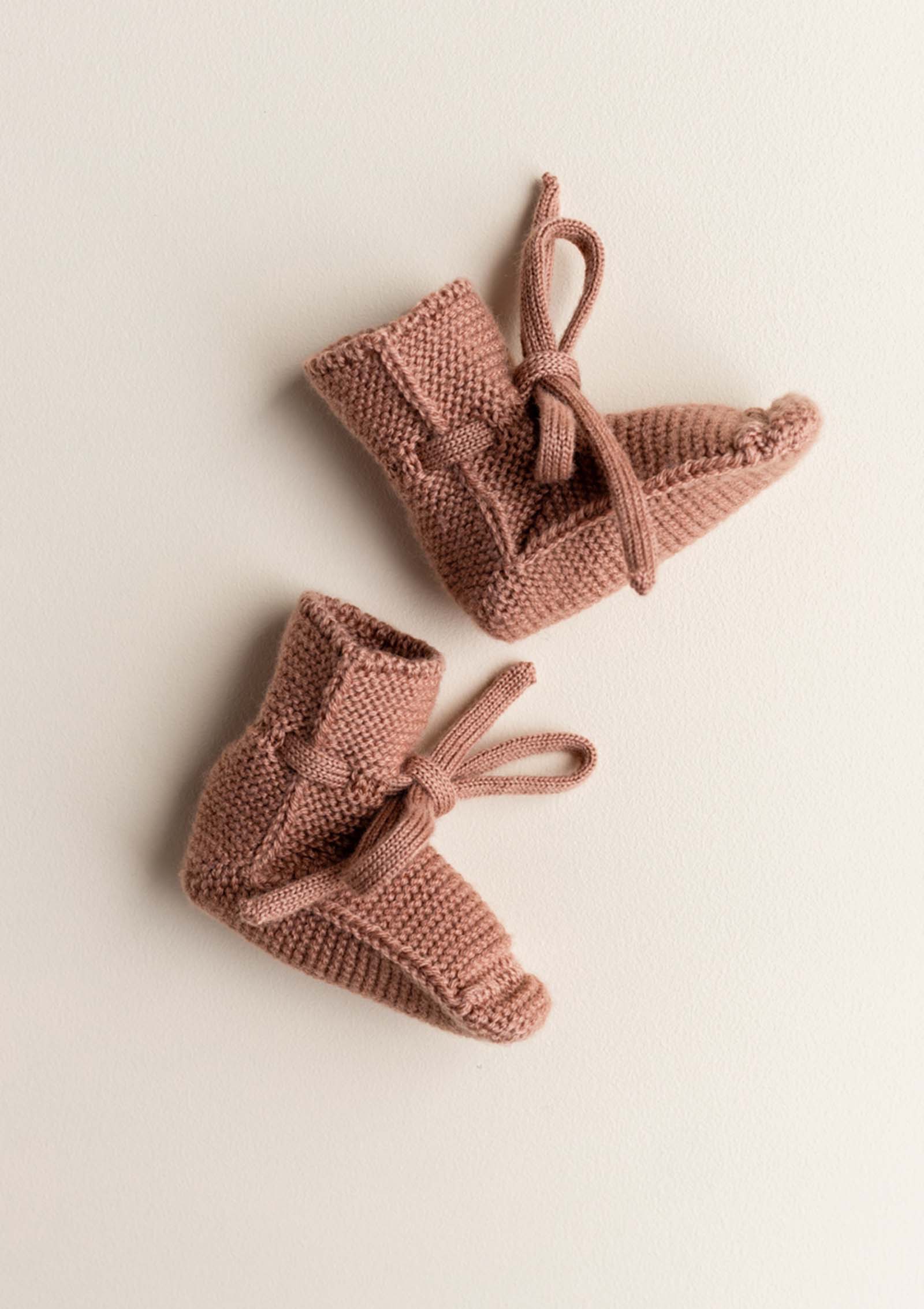 hvid Booties terracotta