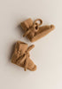 Merino Baby Booties Ochre