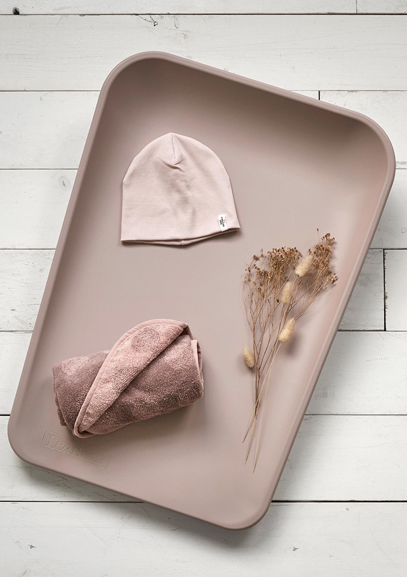 Topper Wickelauflage Organic Wood rose