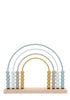 Rechenschiebe-Regenbogen Abacus blue