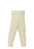Wolle/Seide Baby-Hose natur