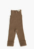 Merino Babyleggings zum Mitwachsen camel