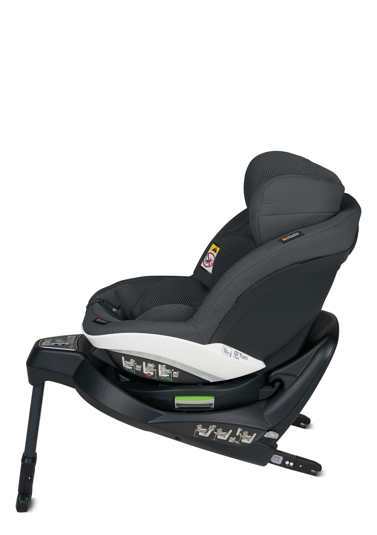 iZi Turn i-Size Anthracite Mesh
