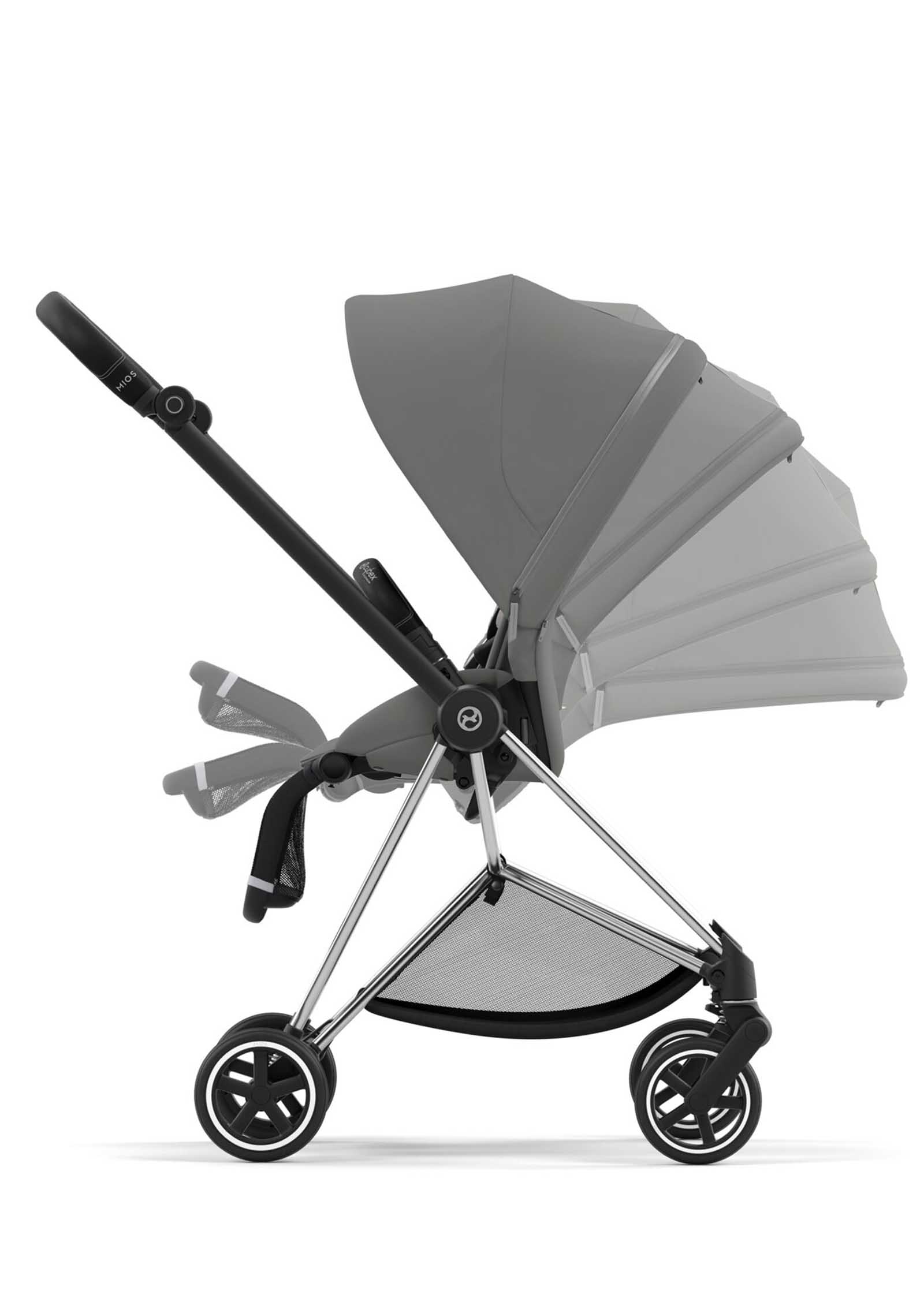 Cybex Mios 3.0 Soho Grey - Chrome Black