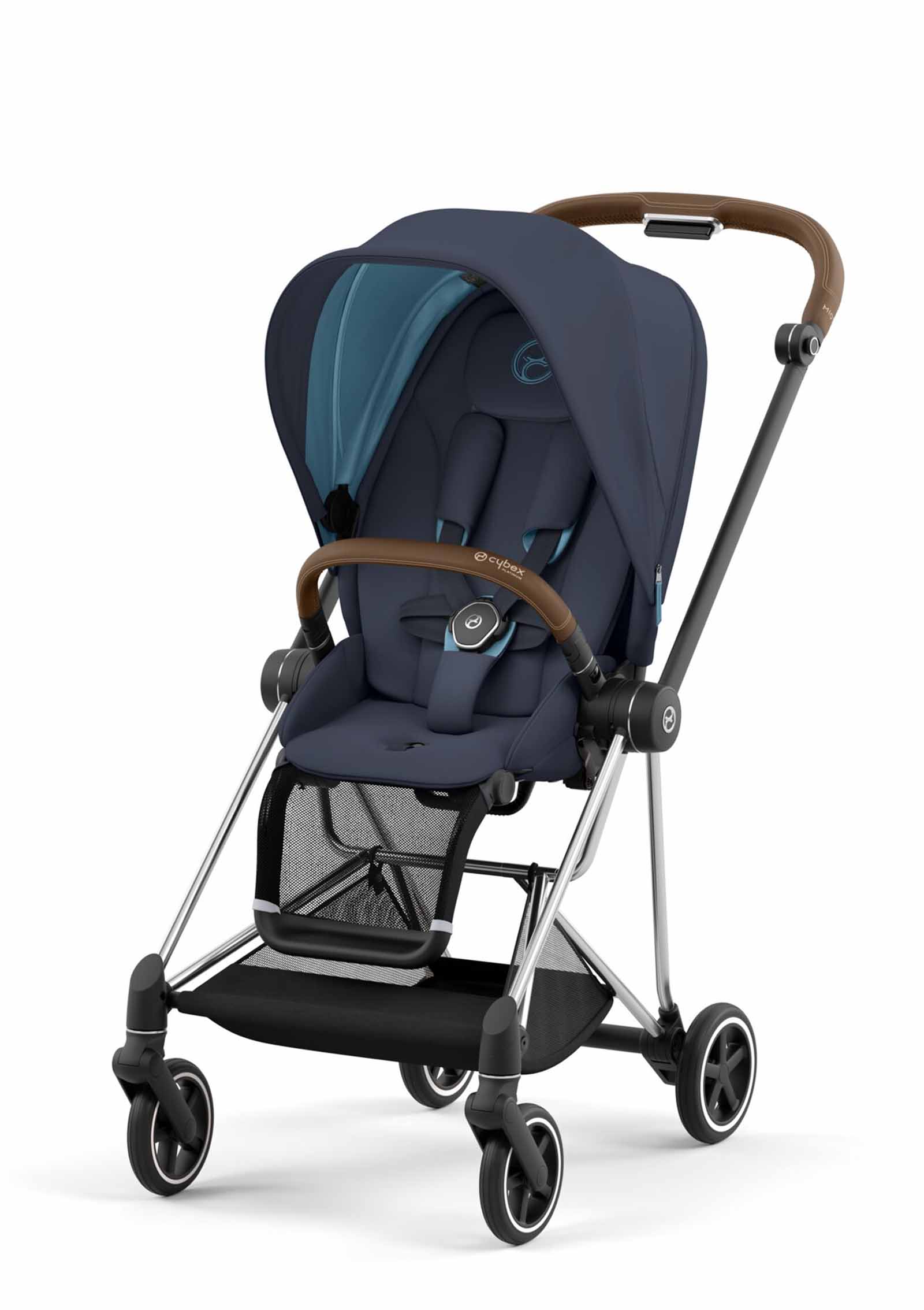Cybex Mios 3.0 Nautical Blue - Chrome Brown
