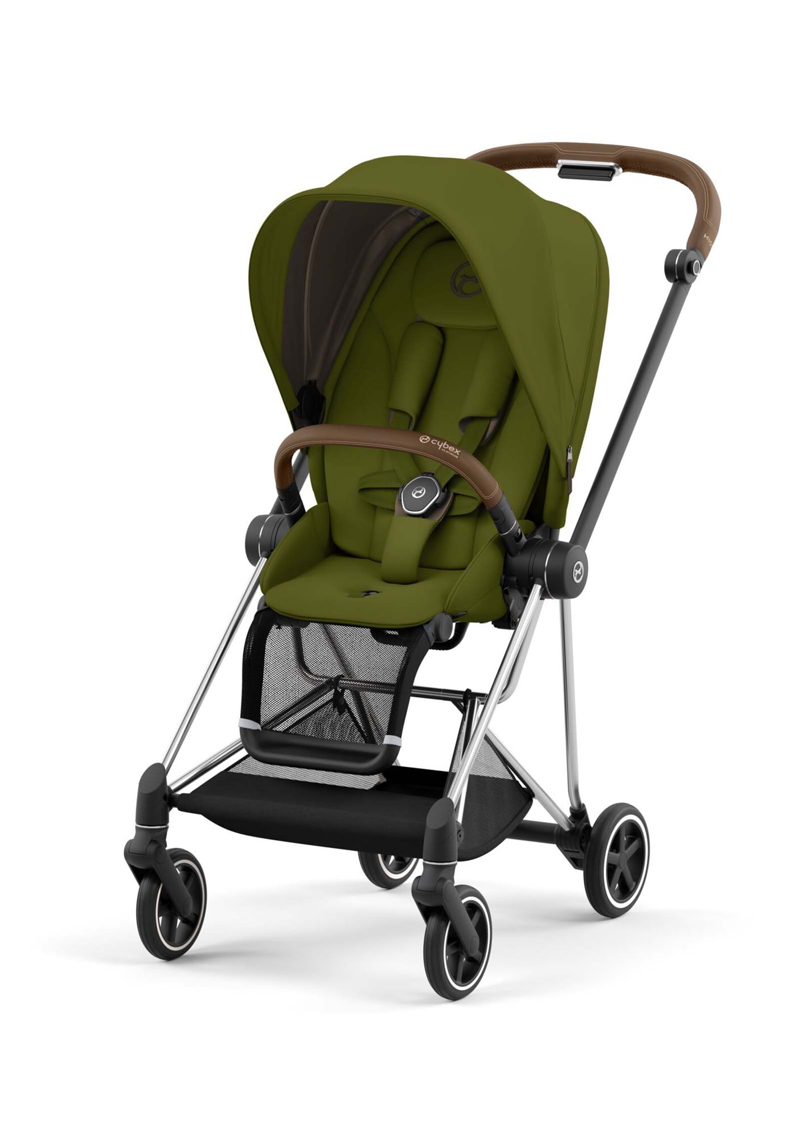 Cybex Mios 3.0 Khaki Green - Chrome Brown
