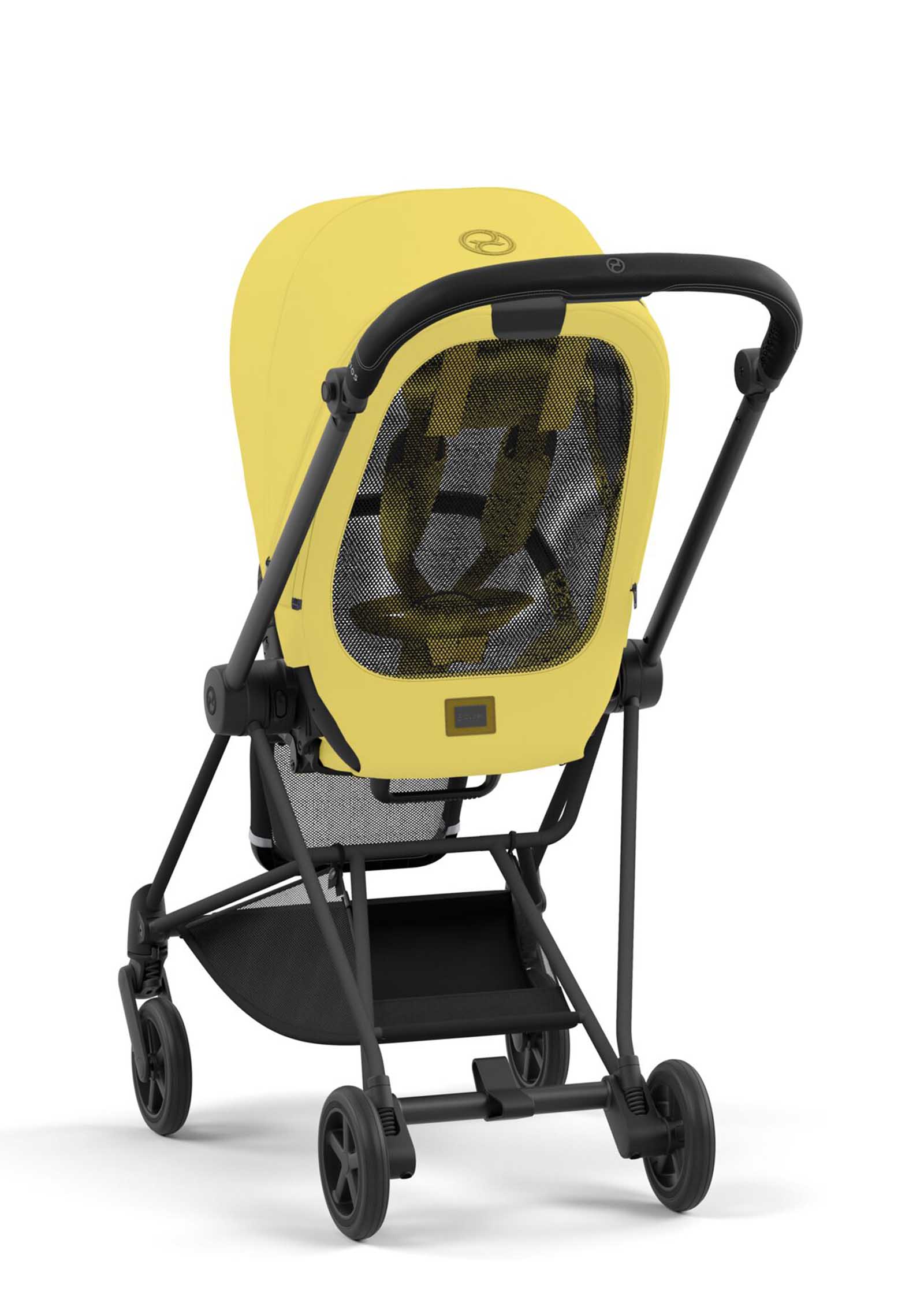 Cybex Mios 3.0 Mustard Yellow - Matt Black