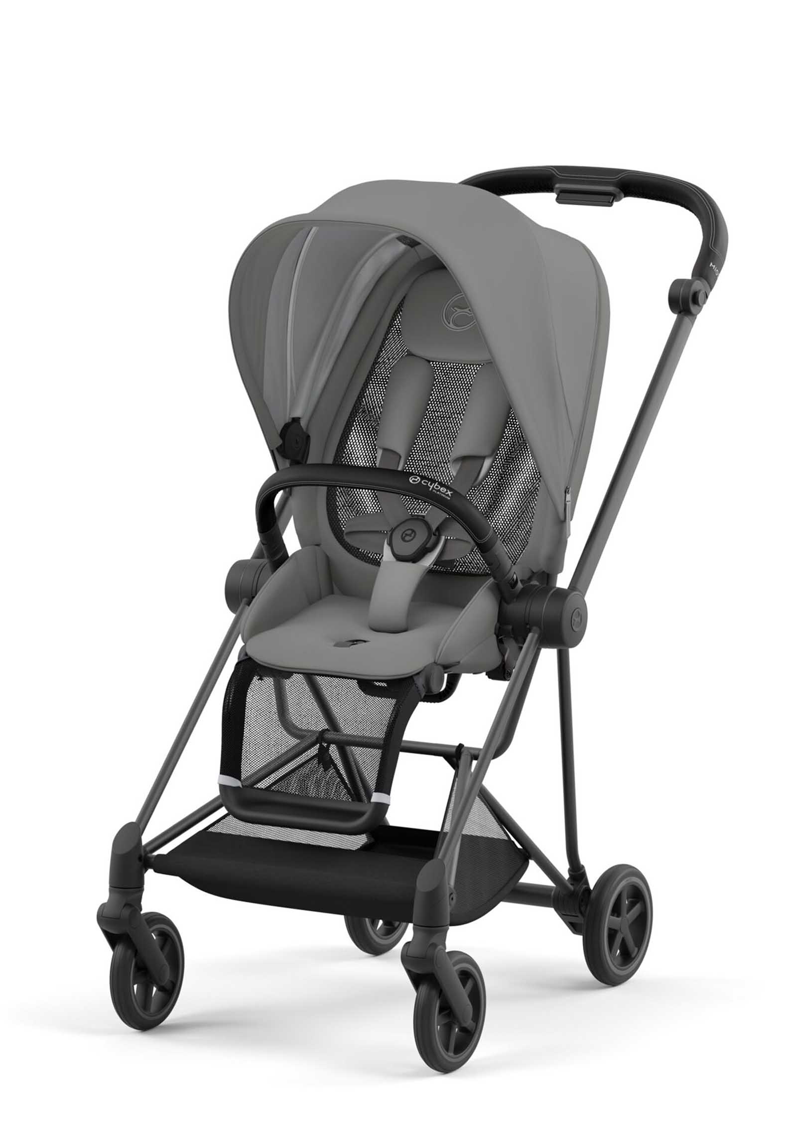 Cybex Mios 3.0 Soho Grey - Matt Black