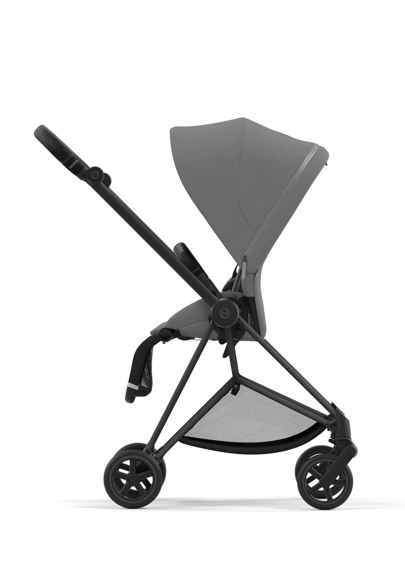 Cybex Mios 3.0 Soho Grey - Matt Black